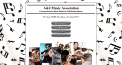 Desktop Screenshot of ajmusic.org